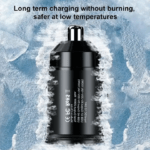 Mini Incarcator Auto Fast Charge, 100W, Negru - imagine 6
