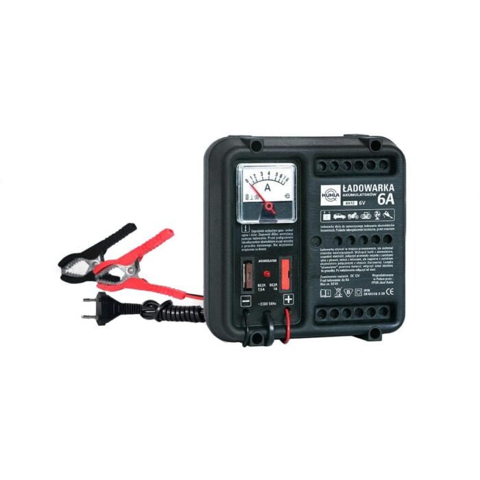 Redresor auto cu indicator analog BK 12/6 6A - imagine 1