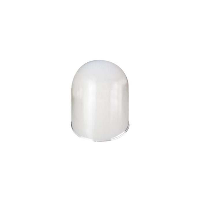 Capac carlig de remorcare auto, culoare CROM - imagine 1