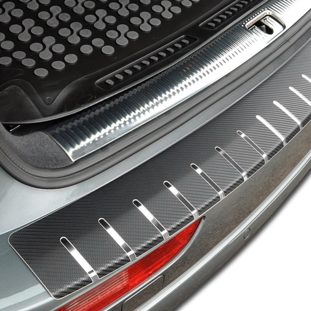 030520246634b818064d9.jpeg Folie protectie portbagaj in doua straturi, Crom si Carbon 3D Negru 83 x 7,5cm - imagine 1