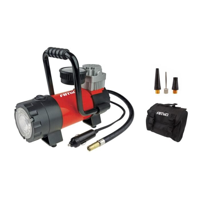 Compresor auto 12V HQ LED ACOMP-06 - imagine 1