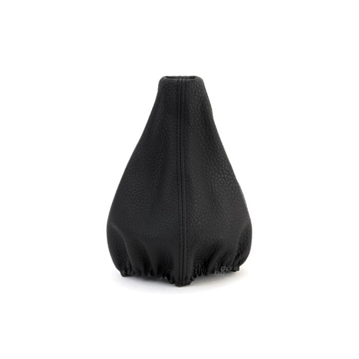 Burduf schimbator viteze din piele negru - imagine 1