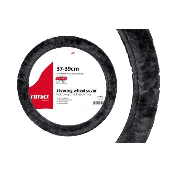 Husa volan Pufoasa, dimensiune 37-39cm - imagine 1