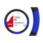 Husa volan negru cu albastru, dimensiune 37-39cm