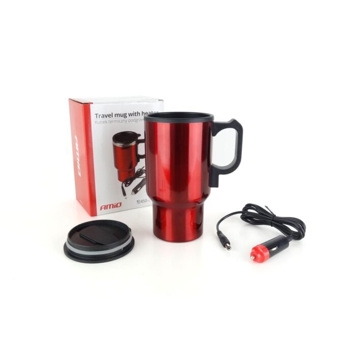 Cana termica cu functie de incalzire, 12V, 450ml - imagine 1