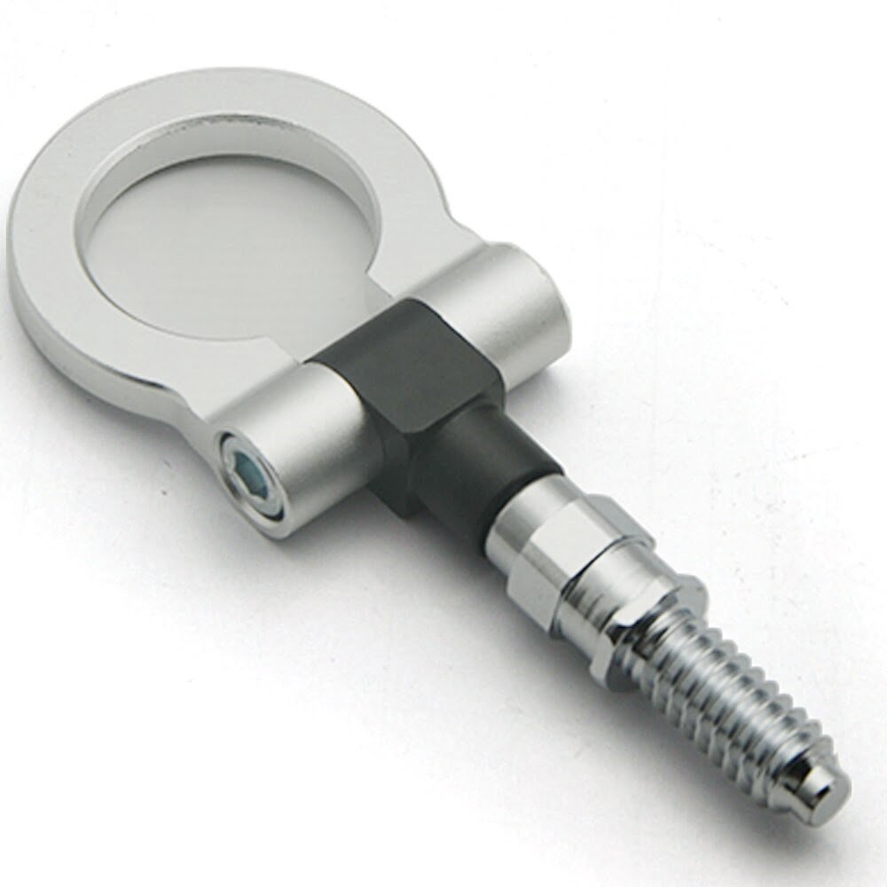 030520246634cda417536.jpeg Carlig remorcare Racing Sport - GRI ARGINTIU - imagine 1