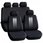 Set huse scaun auto ieftine, Universale 9 piese, model TIRE TRACKS