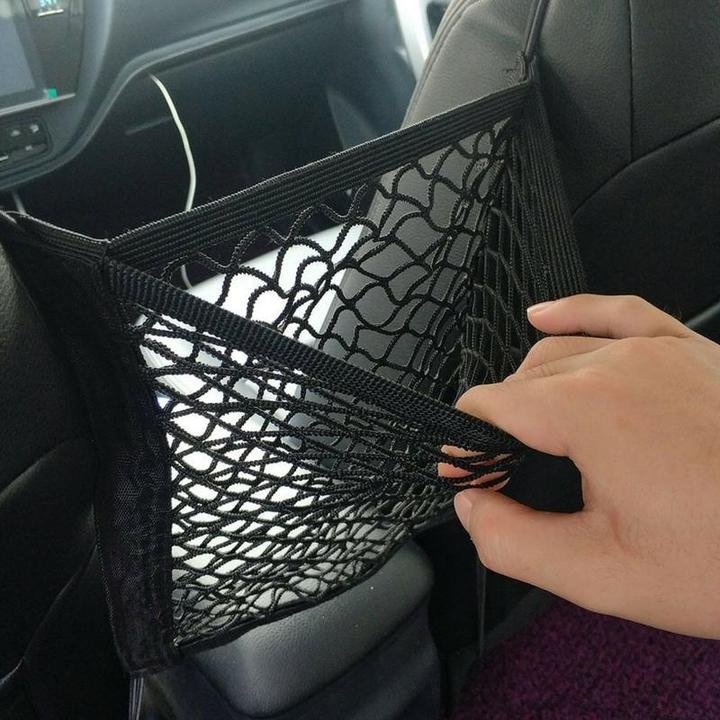 030520246634d1a3eaa52.jpeg Organizator auto din plasa elastica pentru depozitare bagaje - imagine 1