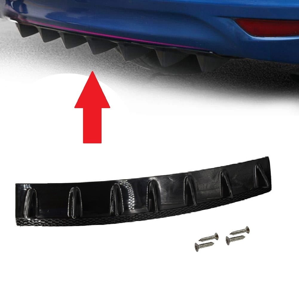 030520246634d7c9b23c5.jpeg Ornament Tuning Spoiler cu 7 aripioare, lungime 85 cm, culoare Negru - imagine 1