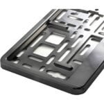 Suport numar inmatriculare din plastic, calitate Premium, culoare GRAFIT