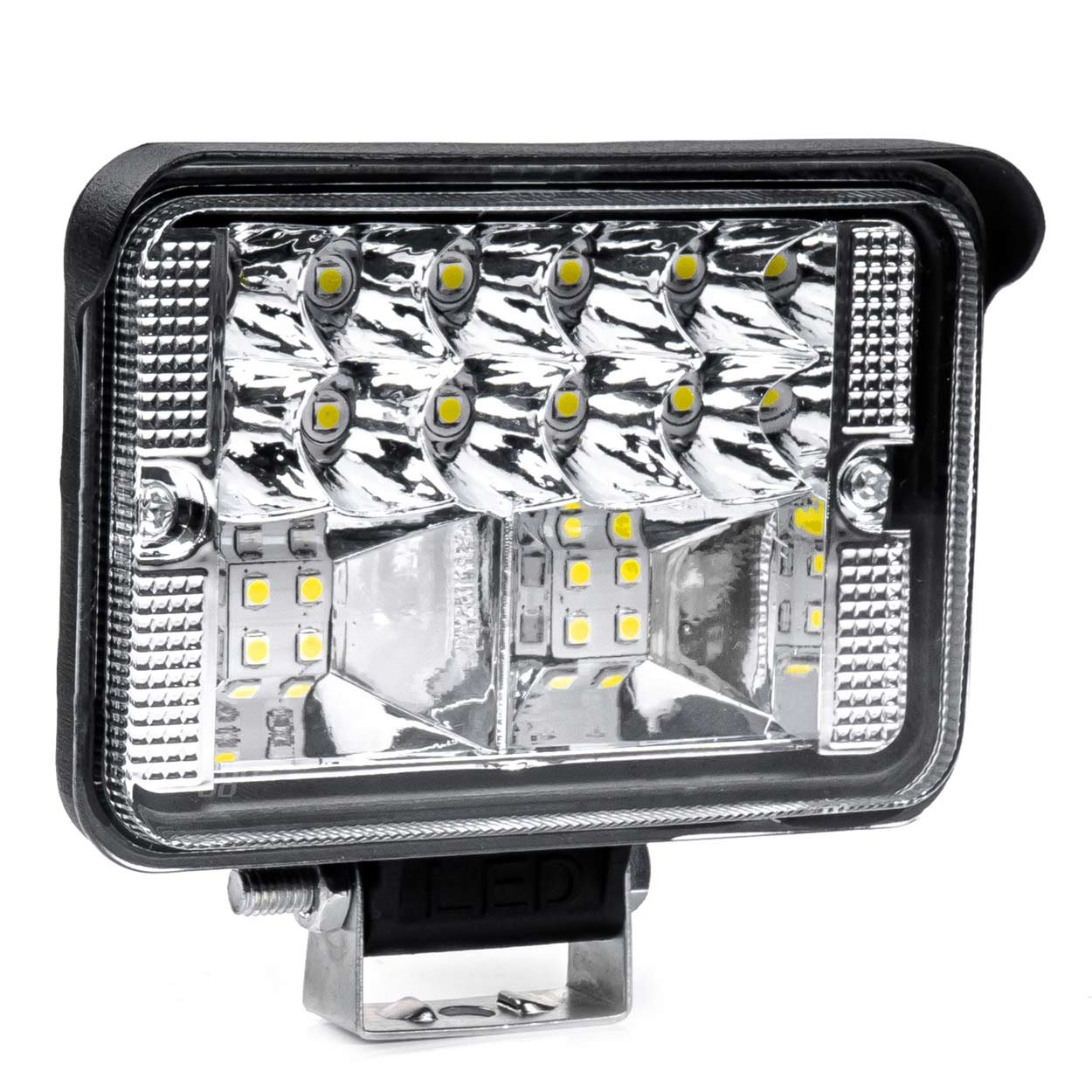 03052024663501bbdcf1e.jpeg Proiector LED pentru Off-Road, ATV, SSV, putere 54W, culoare 6500K, tensiune 9-36V, dimensiuni 80 x 110 x 60 mm - imagine 1