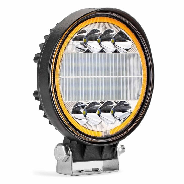 Proiector LED pentru Off-Road, ATV, SSV, cu functie de semnalizare, culoare 6500K, 3360 lm, tensiune 9 - 36V, diametru Ø110 mm - imagine 1