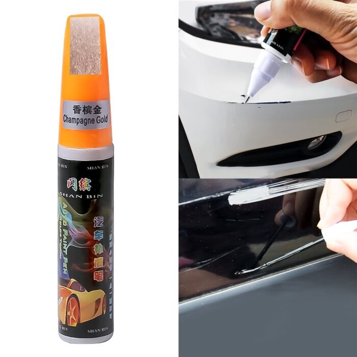 Corector zgarieturi vopsea auto, cantitate 12ml, culoare Auriu - imagine 1