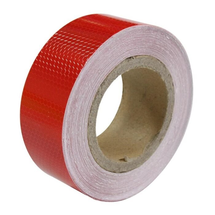 Banda reflectorizanta adeziva tip fagure - ROSIE (rola 5cm x 25m) - imagine 1