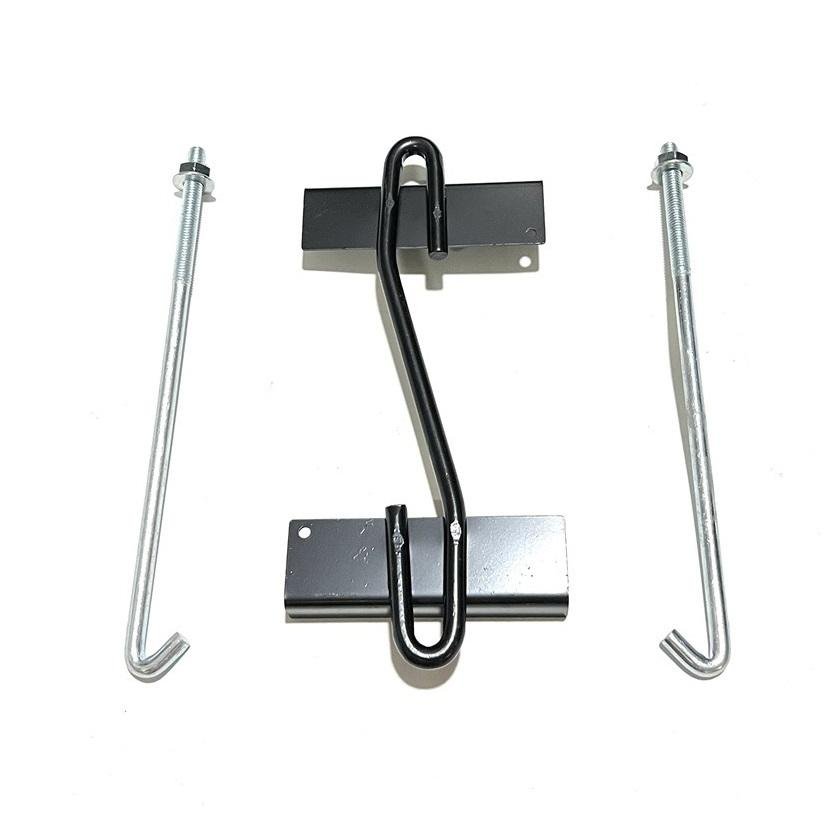 07052024663a59b0437e3.jpeg Suport Universal pentru fixare - asigurare baterie auto, metalic, culoare neagra - imagine 1