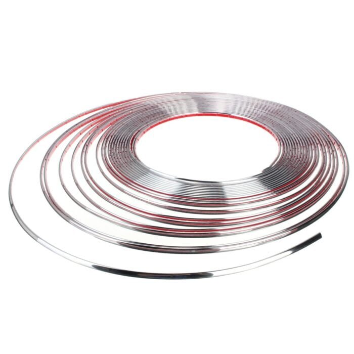 Rola Ornament autoadeziv, 6mm x 15m, culoare Crom SILVER - imagine 3