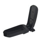 Cotiera auto Universala din piele ecologica neagra, AVX-T131221-3 - imagine 5