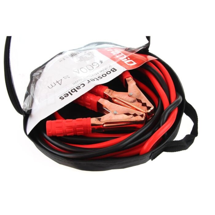 Set cabluri de pornire auto cu clesti, 600A - 4,0m - imagine 4
