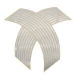 Set 16 inele din autocolant pentru jante culoare Argintiu Lucios - imagine 3