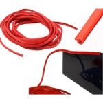 Banda de protectie muchii caroserie, culoare Rosu, lungime 5m - imagine 4