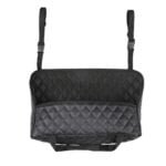 Organizator scaun auto de tip sacosa, 27 x 39cm, culoare neagra - imagine 4