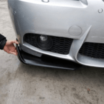 Set 2 buc. aripioare Racing, prelungire bara tuning din plastic culoare neagra - imagine 6