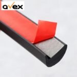 Set 4 buc. ornament protectie aripa din cauciuc culoare neagra - imagine 3