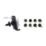 Suport auto inteligent pentru telefon cu incarcare wireless PHW-01 - imagine 4