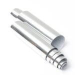 Set 2 bucati folie Crom pentru colantare oglinzi sau alte ornamente 30 x 30cm - imagine 3