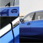 Rola folie crom pentru colantare bandouri sau ornamente auto 150 x 4cm - imagine 3