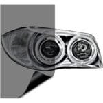 Folie protectie faruri / stopuri auto - Fumuriu Deschis (pret/m liniar) - imagine 3