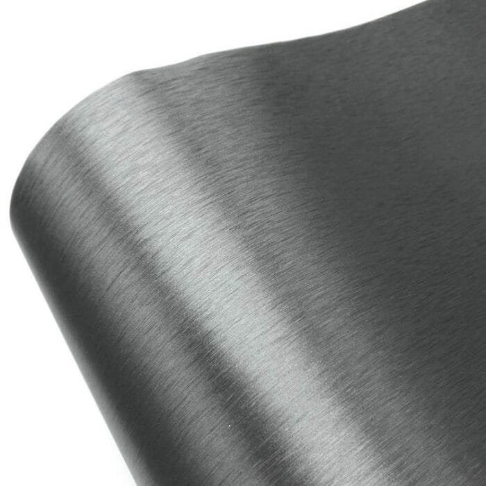 Folie colantare auto Aluminiu Polisat Antracit (1m x 1,52m) - imagine 5