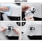 Ornament carlig remorcare RACING SPORT - ARGINTIU - imagine 6