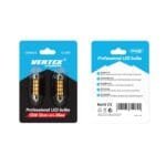 Set becuri auto cu LED CANBUS sofit compatibil C5W 12 SMD 36mm Alb 12/24V, destinat competitiilor auto sau off-road - imagine 3