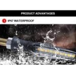 Set 2 lampi Semnalizare Moto SECVENTIALA, cu LED-uri Samsung, cu 2 functii, pozitie si semnalizare, 12V - imagine 10