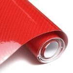 Folie colantare auto Carbon 5D Lacuit Rosu (3,0m x 1,52m) - imagine 3