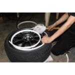 Set protectie jante, calitate Premium, 4 inele din plastic, culoare ROSU - imagine 5