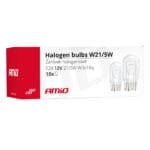 Set 10 becuri cu halogen T20, W21 / 5W, W3x16q - imagine 4