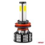 Instalatie LED COB 2Side AMiO, compatibil H9, H9, H11, destinat competitiilor auto sau off-road - imagine 3