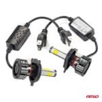 Instalatie LED COB 2Side AMiO, compatibil H4, destinat competitiilor auto sau off-road - imagine 7