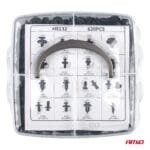 Set cleme - clipsuri reconditionare auto, 620 piese, diferite modele - imagine 7