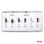 Set cleme - clipsuri reconditionare auto, 100 piese, diferite modele - imagine 10