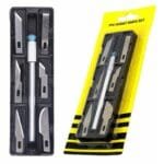 Set 6 buc. cutter + diverse lame de schimb pentru folie autocolant, AVX-AG607A - imagine 3