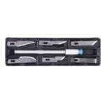 Set 6 buc. cutter + diverse lame de schimb pentru folie autocolant, AVX-AG607A - imagine 4