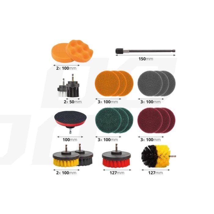 Set 22 piese perii de curatare si slefuire - imagine 4