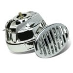 Claxon auto cromat 12V 2 buc CHR-01 - imagine 4