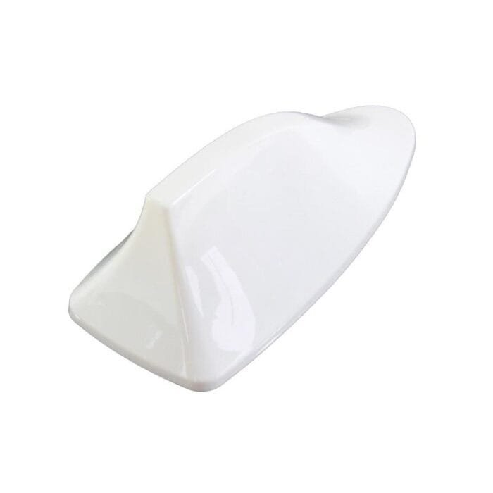Antena auto activa AM - FM tip "SHARK TAIL" culoare ALB - imagine 3