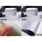 Folie colantare auto Carbon 3D Transparent (3m x 1,27m) - imagine 5