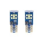 Set becuri auto cu LED CANBUS UltraBright compatibil T10 W5W 21 SMD Alb 12V/24V, destinat competitiilor auto sau off-road - imagine 3