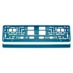 Suport numar inmatriculare din plastic, calitate Premium, culoare TURQUOISE - imagine 3